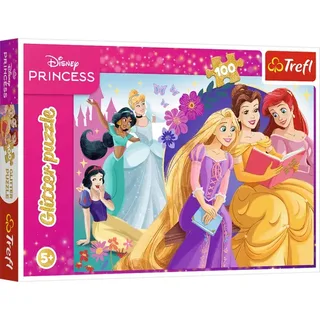 Glitter Puzzel 100 Stukjes - Magie van Vriendschap van Trefl – doos 2 van 2