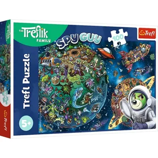 Puzzle La Merveilleuse Famille Treflik - 100 à 149 pièces van Trefl – doos 2 van 2