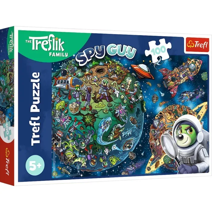 Puzzle La Merveilleuse Famille Treflik - 100 à 149 pièces van Trefl – doos 2 van 2