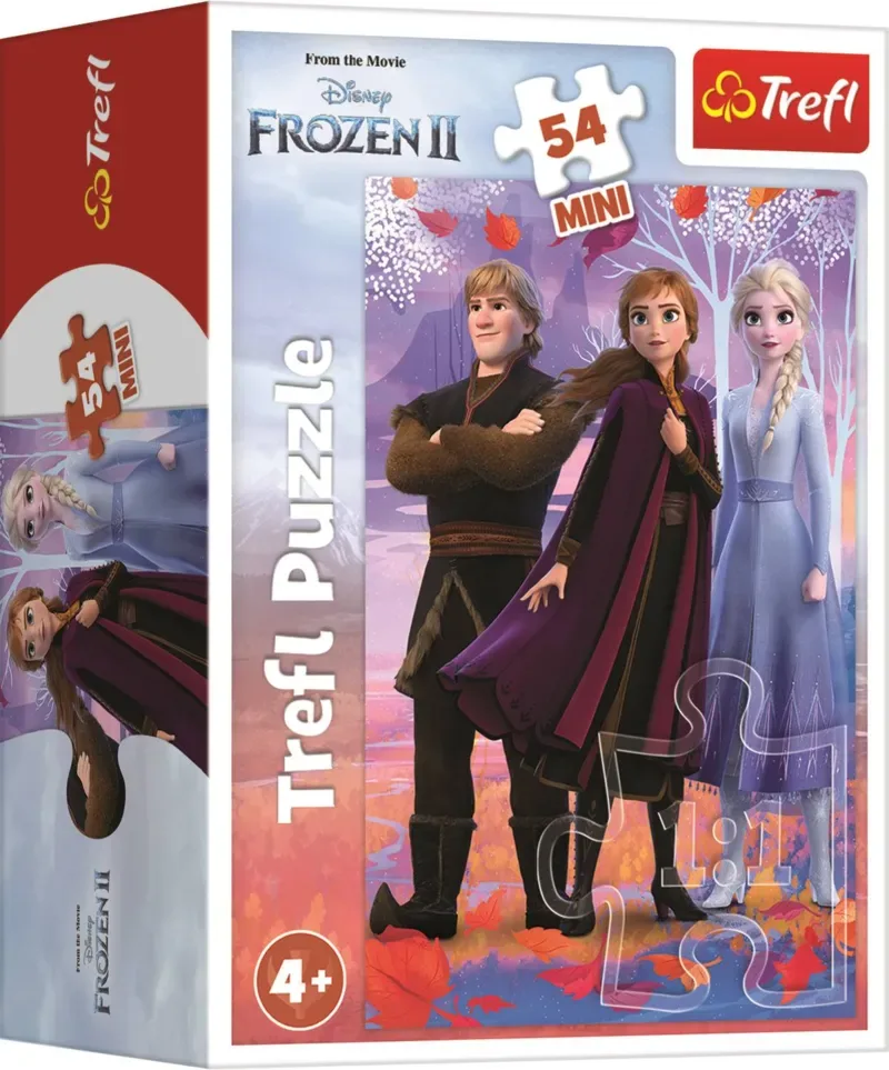 Puzzle Mini Puzzle - Dans l'univers d'Anna & Elsa - Disney La Reine des Neiges II - 51 à 99 pièces de Trefl – boîte 2 sur 2