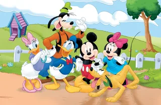 Puzzle Mini Puzzle - Les Folles Aventures de Mickey Mouse - Disney Mickey Mouse et ses Amis - 51 à 99 pièces de Trefl – boîte 1 sur 2