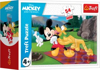 Puzzle Mini Puzzle - Les Folles Aventures de Mickey Mouse - Disney Mickey Mouse et ses Amis - 51 à 99 pièces van Trefl – doos 2 van 2