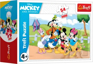Puzzle Mini Puzzle - Les Folles Aventures de Mickey Mouse - Disney Mickey Mouse et ses Amis - 51 à 99 pièces de Trefl – boîte 2 sur 2