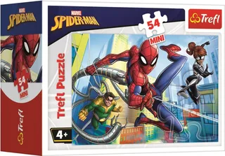 Puzzle Mini Puzzle - Spider-Man - 51 à 99 pièces de Trefl – boîte 2 sur 2