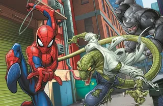 Puzzle Mini Puzzle - Spider-Man - 51 à 99 pièces de Trefl – boîte 1 sur 2