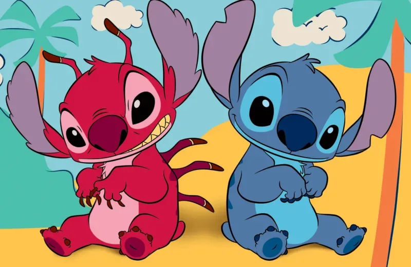 Puzzle Mini Puzzle - Stitch et son Univers - Disney Lilo&Stitch - 51 à 99 pièces van Trefl – doos 1 van 2