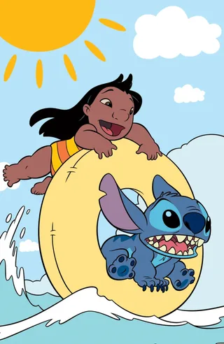 Puzzle Mini Puzzle - Stitch et son Univers - Disney Lilo&Stitch - 51 à 99 pièces van Trefl – doos 1 van 2