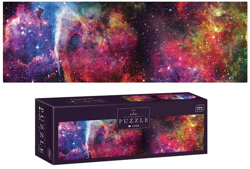 Puzzle panoramiczne 1000 Galaxy 1 from Trefl, Multicolour edition – box