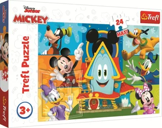 Puzzle Pièces XXL - Mickey Mouse Et Ses Amis - 10 à 25 pièces de Trefl – boîte 2 sur 2