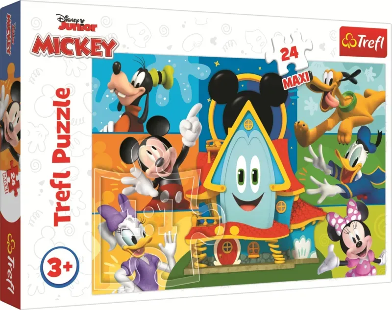 Puzzle Pièces XXL - Mickey Mouse Et Ses Amis - 10 à 25 pièces de Trefl – boîte 2 sur 2