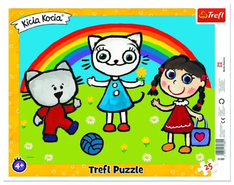 Puzzle Puzzle Cadre - Kittykit - 10 à 25 pièces de Trefl – boîte