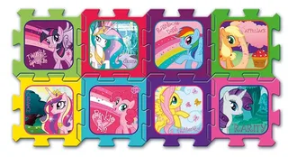 Puzzle Puzzle en Mousse - Mon Petit Poney - Moins de 10 pièces van Trefl – doos 1 van 2
