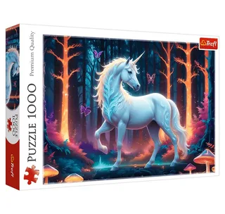 Puzzle Puzzle Mystick Einhorn 1000 Stück, Puzzleteile de Trefl – boîte 2 sur 2