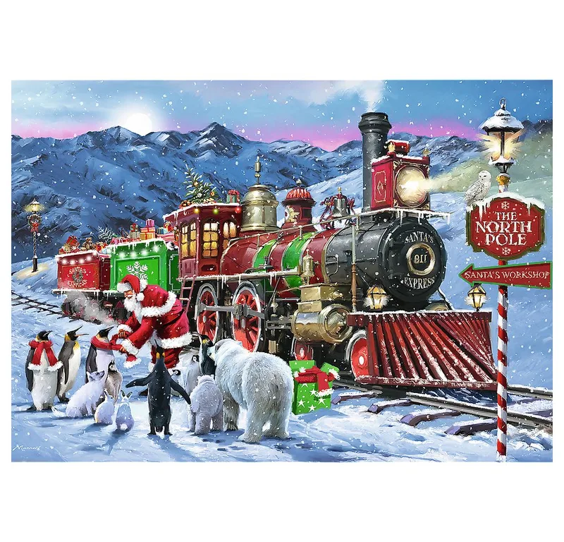 Puzzle Puzzle Premium Plus 1000 – Weihnachten Teatime, 1000 Puzzleteile de Trefl, édition Multicolore – boîte 2 sur 2
