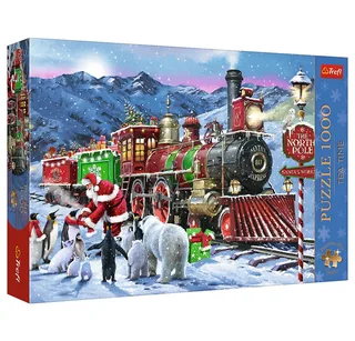 Puzzle Puzzle Premium Plus 1000 – Weihnachten Teatime, 1000 Puzzleteile de Trefl, édition Multicolore – boîte 1 sur 2