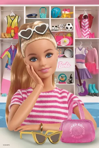 Puzzle Rencontrez Barbie - 100 à 149 pièces van Trefl – doos 1 van 2
