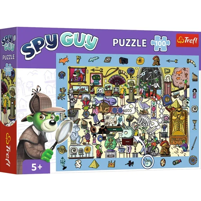 Puzzle Spy Guy - Musée - 100 à 149 pièces van Trefl – doos 2 van 2