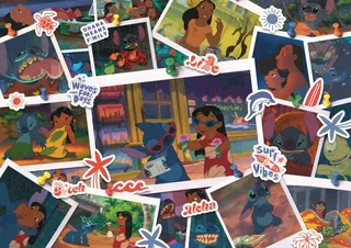 Puzzle Stitch - De Doux Souvenirs - 1000 pièces de Trefl – boîte 1 sur 2