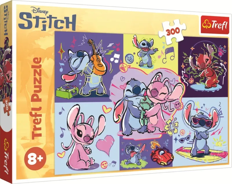 Puzzle Stitch Fou - 200 à 499 pièces van Trefl – doos 2 van 2