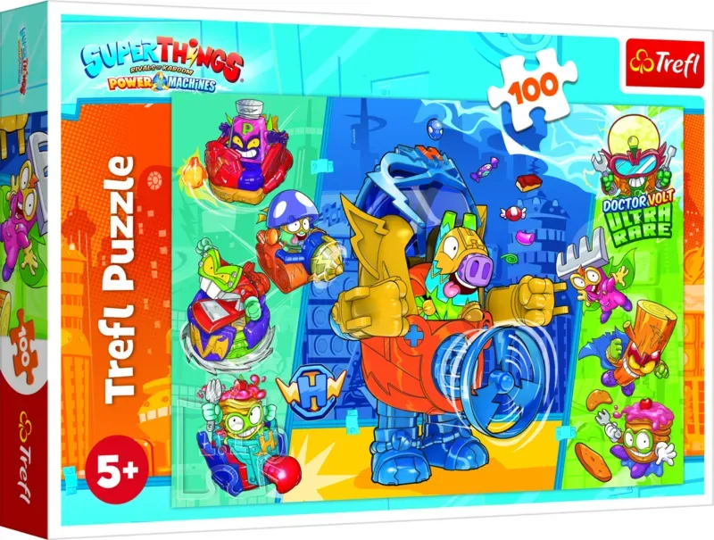 Puzzle Super Force - 100 à 149 pièces van Trefl – doos