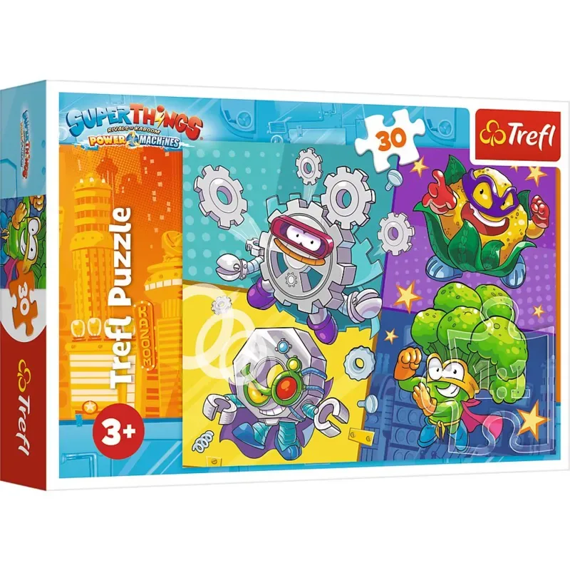 Puzzle Super Things - 26 à 50 pièces van Trefl – doos