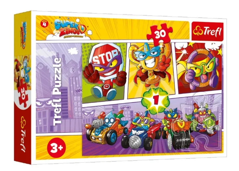 Puzzle Super Zings - 26 à 50 pièces de Trefl – boîte