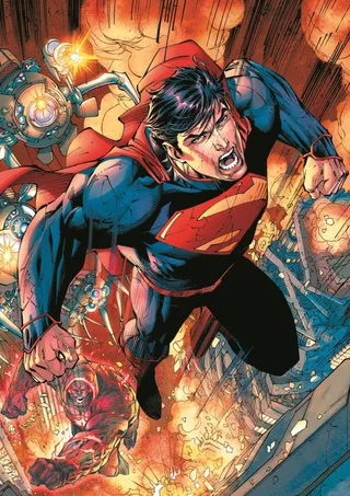Puzzle Superman En Action - 1000 pièces van Trefl – doos 1 van 2
