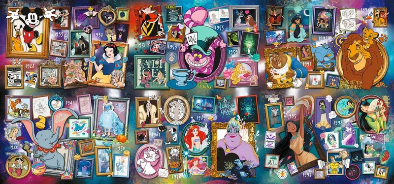 Puzzle The Greatest Disney Collection 9000 Teile Puzzle, 9000 Puzzleteile, Made in Europe van Trefl, editie Meerkleurig – doos 2 van 3