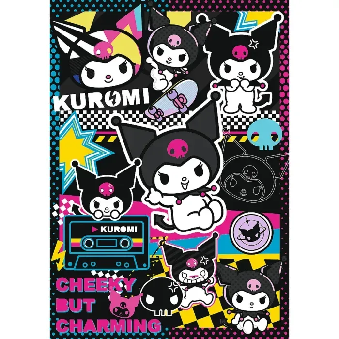 Puzzle The World of Kuromi - 1000 pièces de Trefl – boîte 1 sur 2