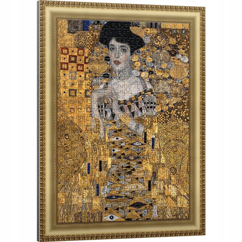 Puzzlorama 500 Adele Bloch-Bauer I Klimt Puzzel met Lijst de Trefl, édition Multicolore – boîte