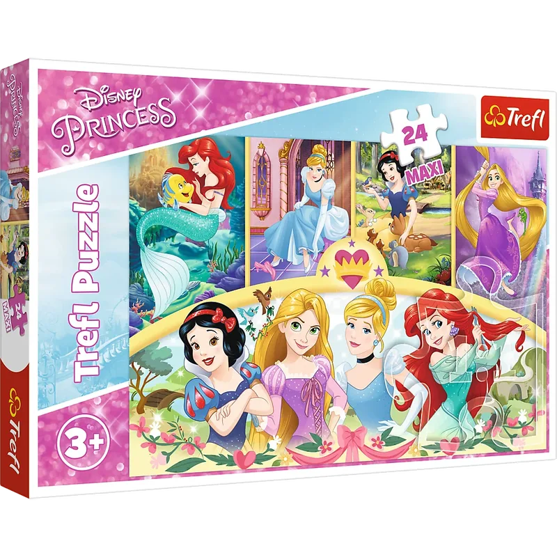 Pz. Maxi Disney Prinzessin 24T van Trefl, editie Meerkleurig – doos 2 van 3