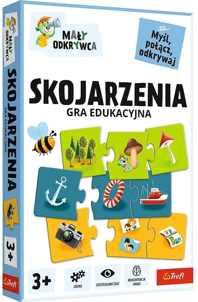 Skojarzenia Gra edukacyjna - Associaties Educatief spel de Trefl – boîte
