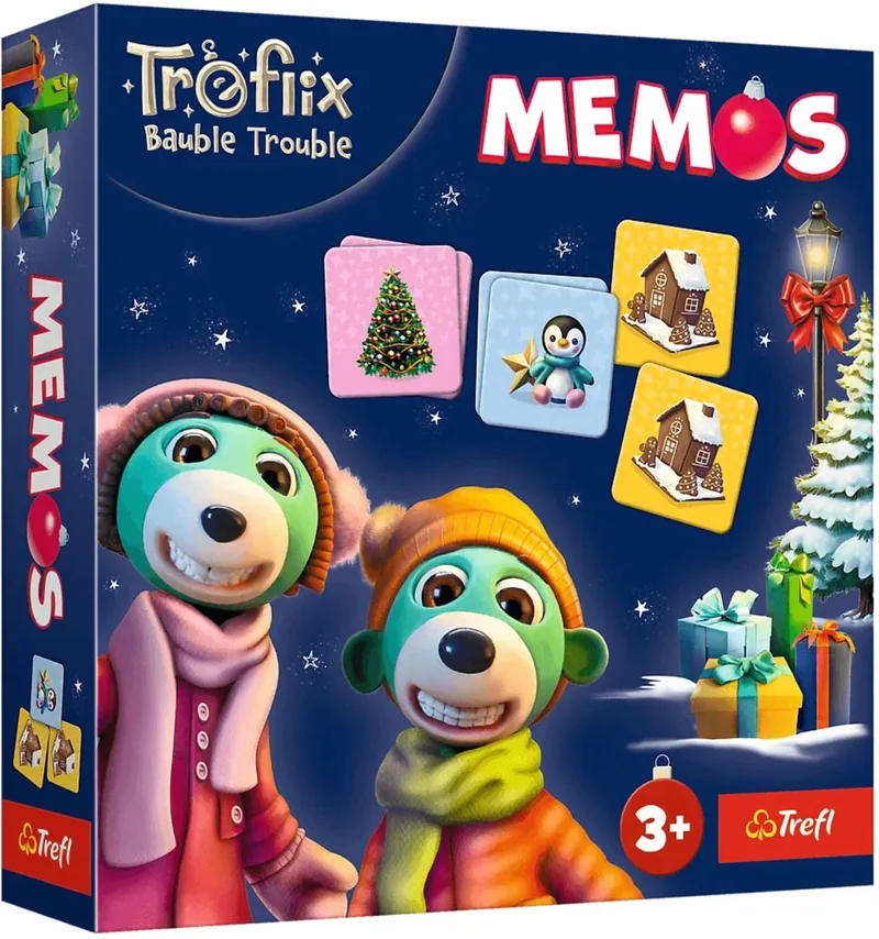 Spel - Memo's Treflix Bauble Trouble Trefl 02734 van Trefl – doos