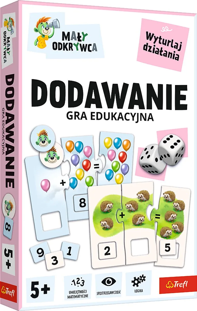 Spel - Toevoeging/kleine ontdekkingsreiziger Trefl 02805 - UNI from Trefl, Meerkleurig edition – box