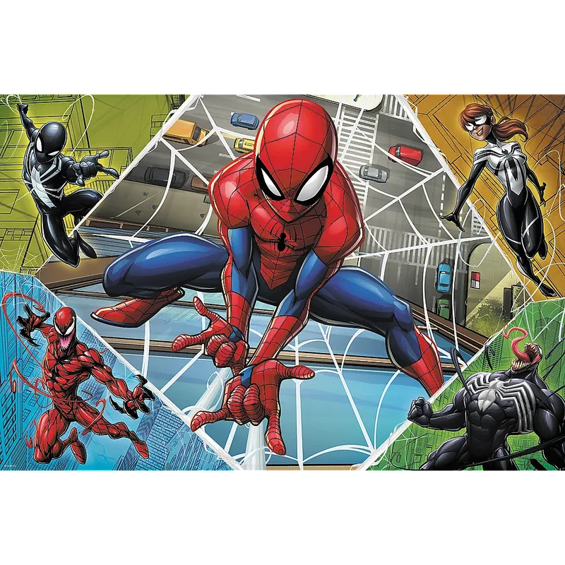 Spiderman legpuzzel 300 stukjes Marvel stripfiguren. from Trefl, Multicolour edition – box 3 of 3
