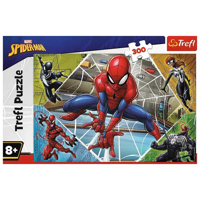 Spiderman legpuzzel 300 stukjes Marvel stripfiguren. from Trefl, Multicolour edition – box 2 of 3