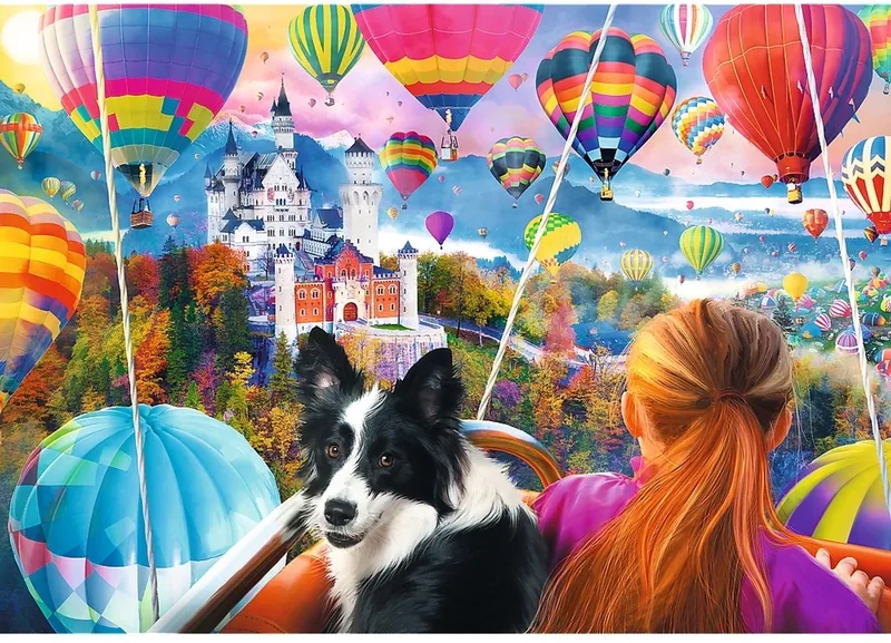 Spiraal Puzzel Ballonfestival Legpuzzel - 1040 stukjes - Vanaf 12 jaar van Trefl, editie Meerkleurig – doos