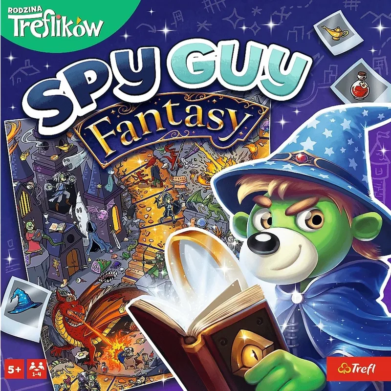 Spy Guy Fantasy – Bordspel – Coöperatief – Zoekspel – Vanaf 5 Jaar van Trefl – doos