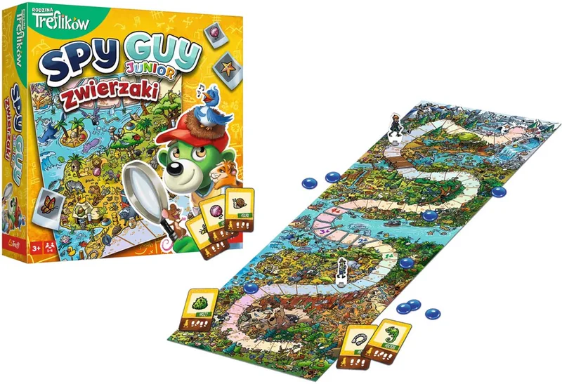 Spy Guy Junior Familiespel Dieren Trefl 02595 from Trefl – box
