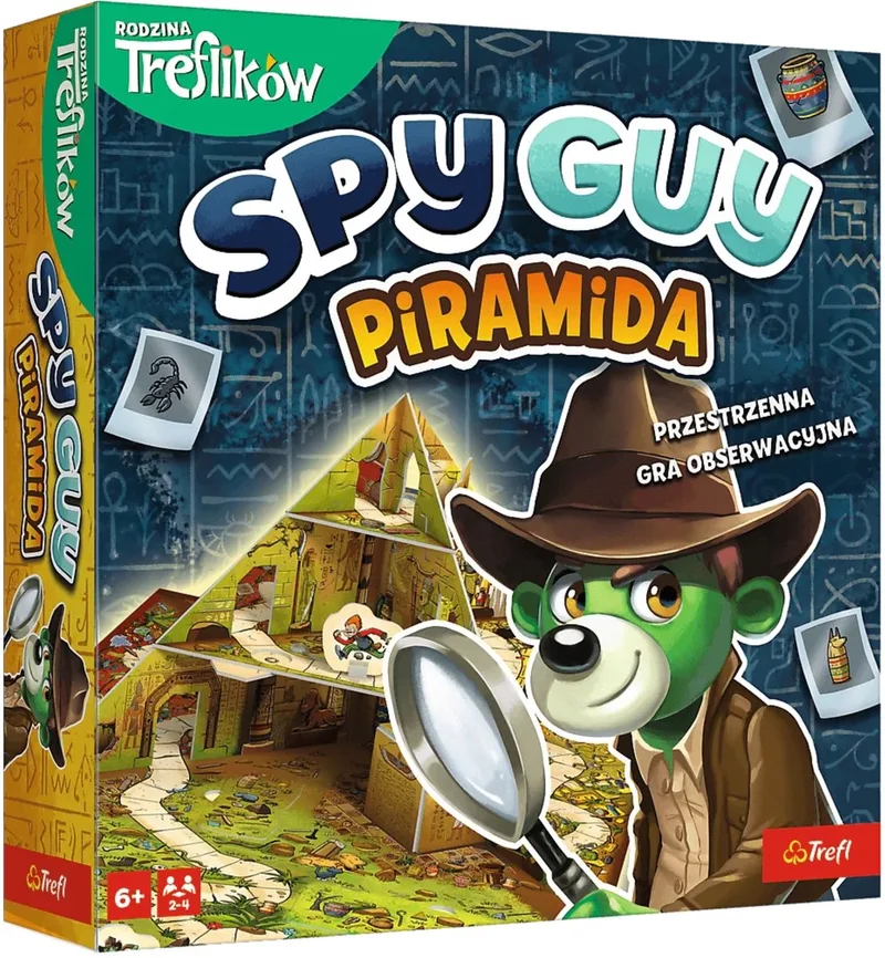 Spy Guy Piramide van Trefl 02581 Spel von Trefl – Schachtel