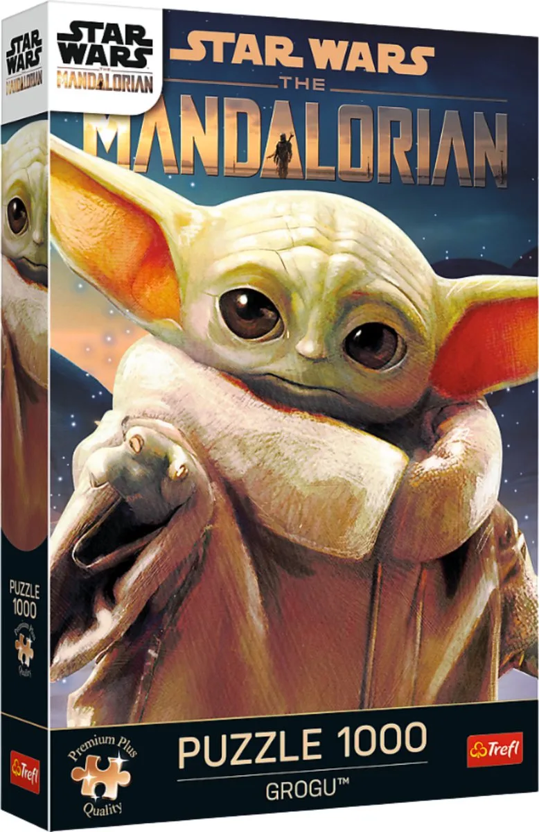 Star Wars Grogu Legpuzzel - 1000 stukjes - Vanaf 12 jaar from Trefl, Multicolour edition – box