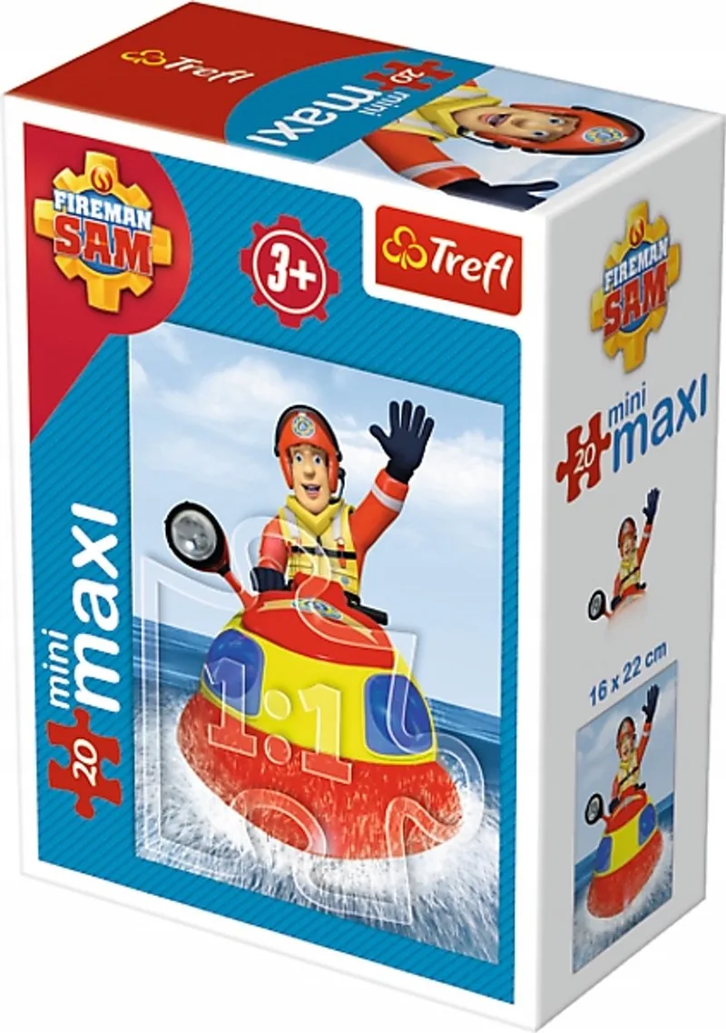 Strażak Sam Mini Maxi-puzzel met 20 elementen from Trefl – box