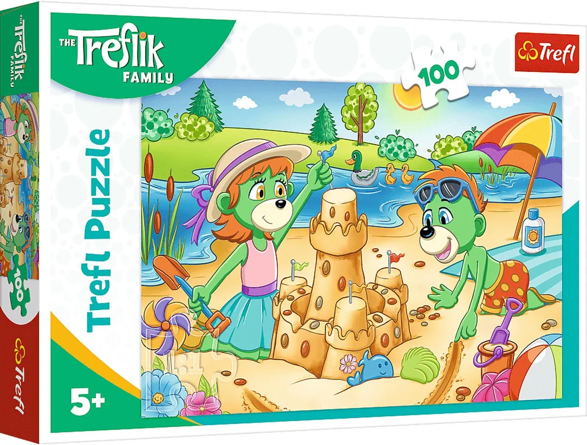 Stripfiguren Legpuzzel - 100 stukjes - Vanaf 5 jaar från Trefl, utgåva Flerfärgad – kartong