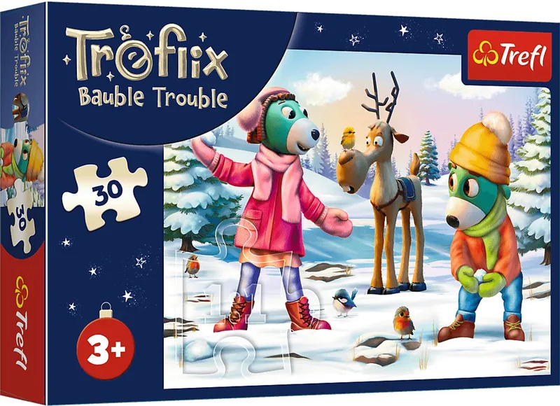 Stripfiguren Legpuzzel - 30 stukjes - Vanaf 3 jaar van Trefl, editie Meerkleurig – doos