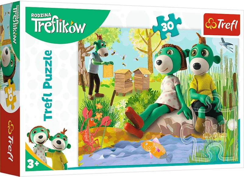 Stripfiguren Legpuzzel - 30 stukjes - Vanaf 3 jaar from Trefl, Multicolour edition – box