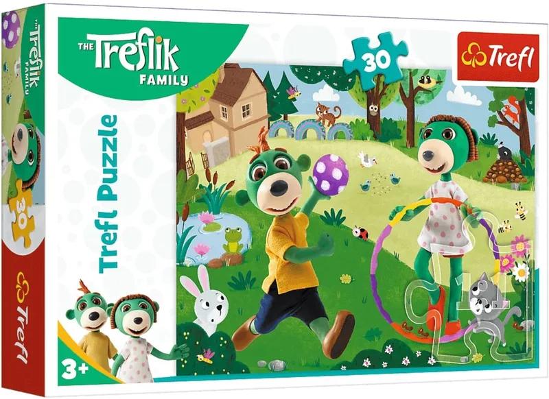 Stripfiguren Legpuzzel - 30 stukjes - Vanaf 3 jaar from Trefl, Multicolour edition – box