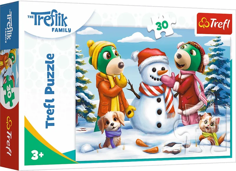 Stripfiguren Legpuzzel - 30 stukjes - Vanaf 3 jaar van Trefl, editie Meerkleurig – doos