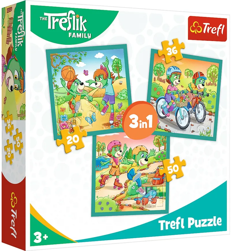 Stripfiguren Legpuzzel - 50 stukjes - Vanaf 3 jaar van Trefl, editie Meerkleurig – doos