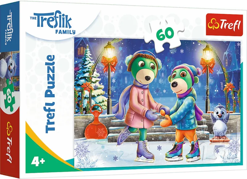 Stripfiguren Legpuzzel - 60 stukjes - Vanaf 4 jaar van Trefl, editie Meerkleurig – doos