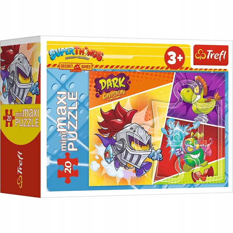 Super Things-puzzel 20 elementen - Mini Maxi de Trefl, édition Multi-coloured – boîte